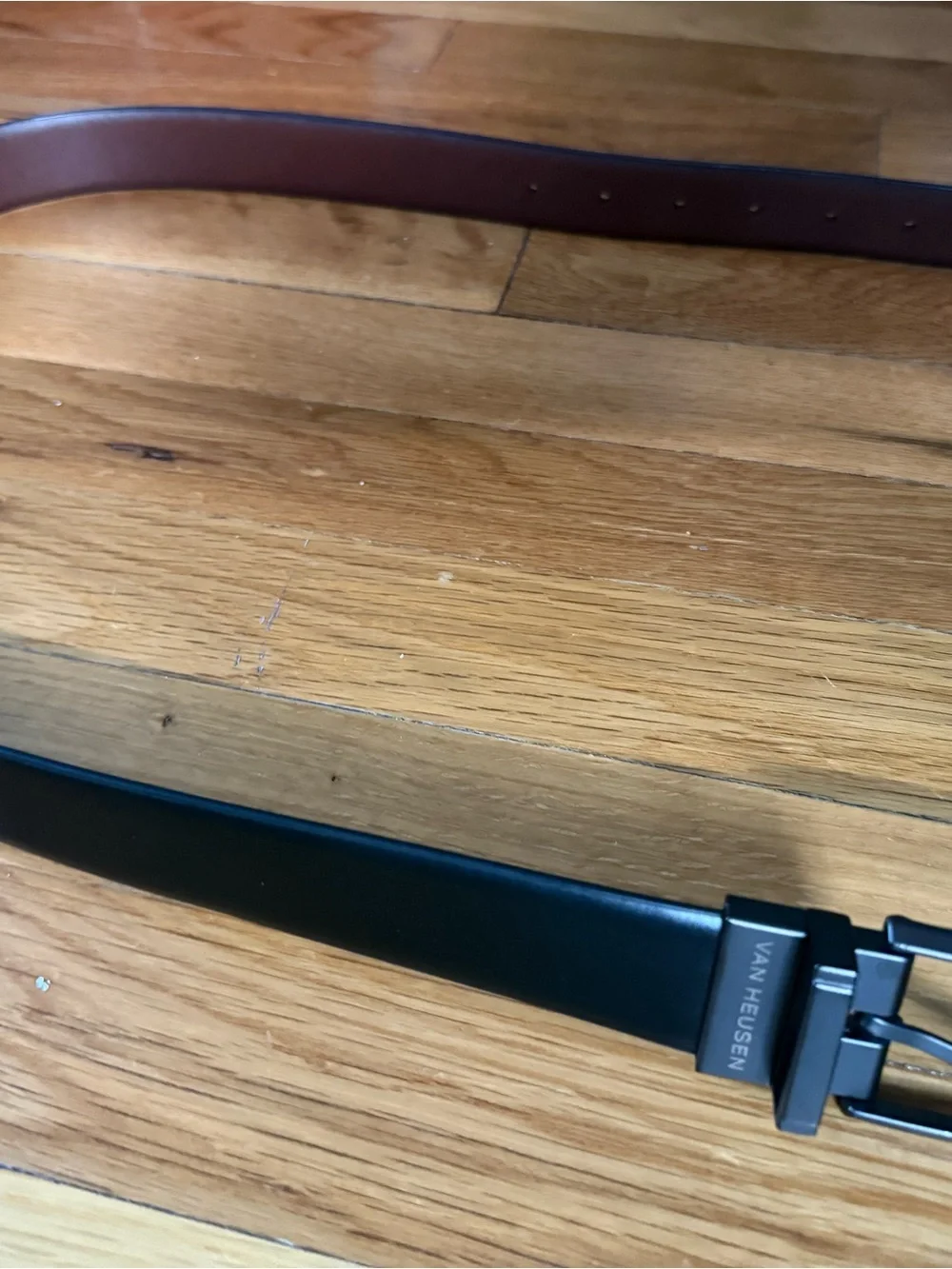Men's Brown Reversible Belt - Small (30-32)